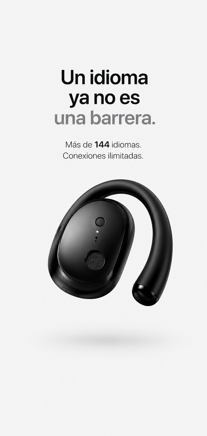 Audífonos Traductores Inteligentes +144 Idiomas – Traducción en Tiempo Real en tus Oídos + Obsequio